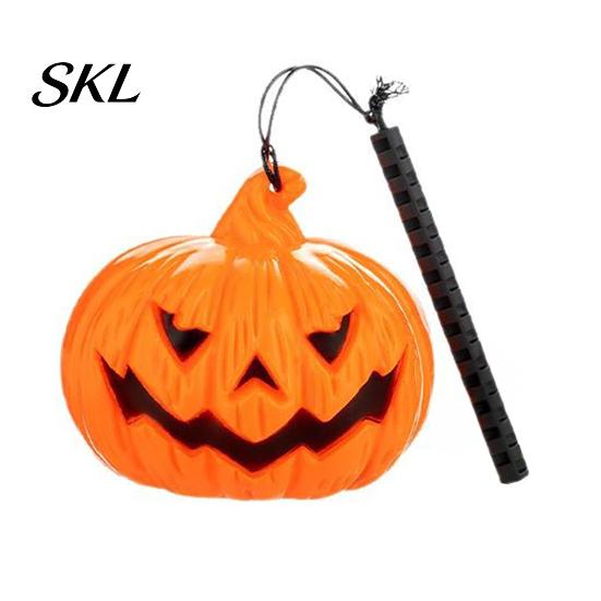 Outdoor Halloween Decoration Pumpkin Lantern, Spooky Handheld Light Up Lantern Lamp for Party Favors, Indoor Decor Durable