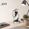 Desktop Pen Holder Men Golf Set, Mini Bag Desk Organizer with 3 Practical Office Supplies Club Pens, Novelty Decor for Men, Business Gift Set