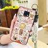 Fashion Design Ring Phone Case For Oukitel WP6 Anti-dust Dirt-resistant Wristband Shockproof Waterproof Cartoon Cute