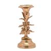 Gold Acorn Tree Candle Holder