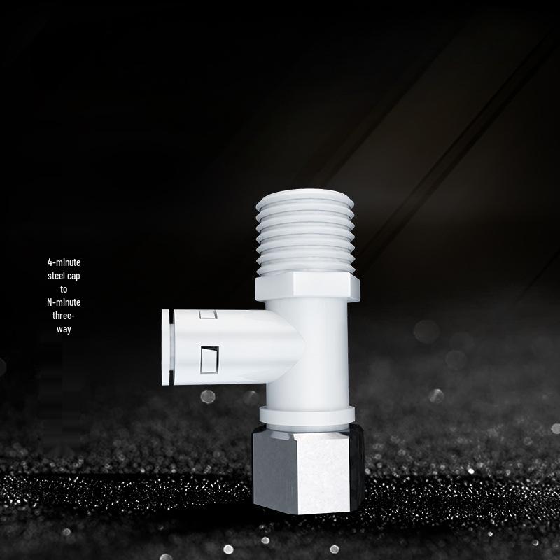 Smart Toilet Three-Way Diverter Valve – Dual Outlet Splitter for Washing Machine and Toilet. F786JTT7T7556H