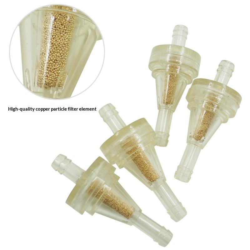 Small Engine Fuel Filter 1/4 Inline Fuel Filter For Gas Engine Atv Dirt Bike Motorcycle Go Kart Utv Snowmobile
