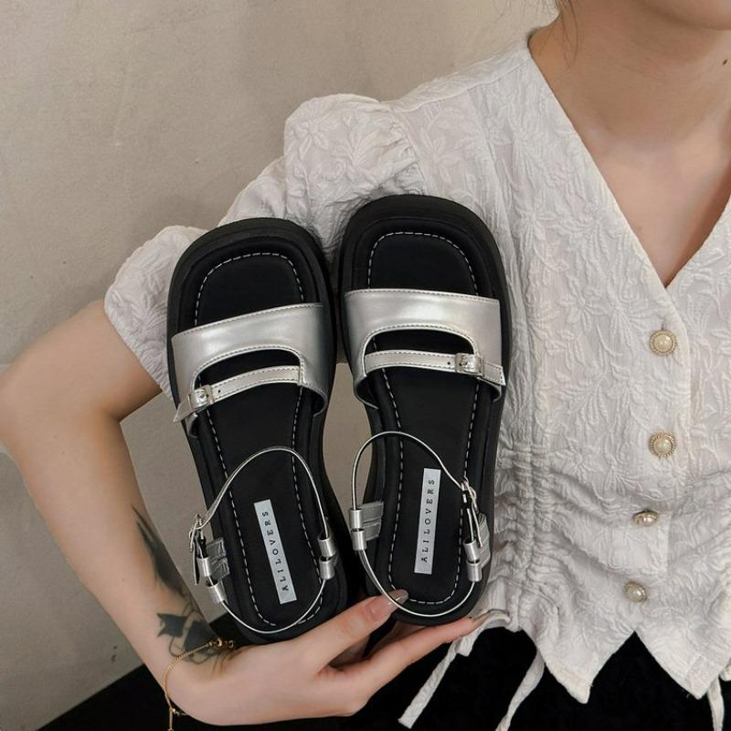 Женские модные босоножки на высоком каблуке с мягкой подошвой — фото 5