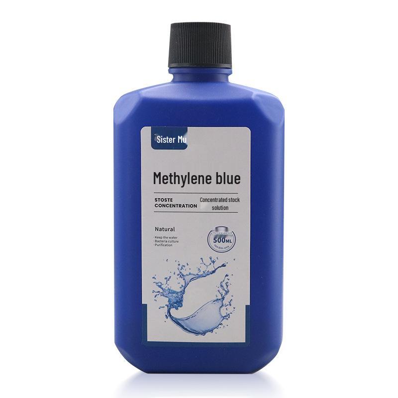 Methylene Blue Disinfectant for Fish Tanks: Treats White Spot, Mold, Fin, and Body Rot in Ornamental Fish and Koi.