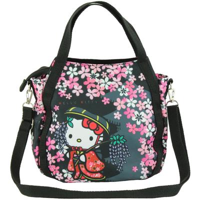 Yasuda Tsusho Japanese Pattern Series Shoulder Bag Hello Kitty Kimono Sanrio Characters Sakuran 2-Way