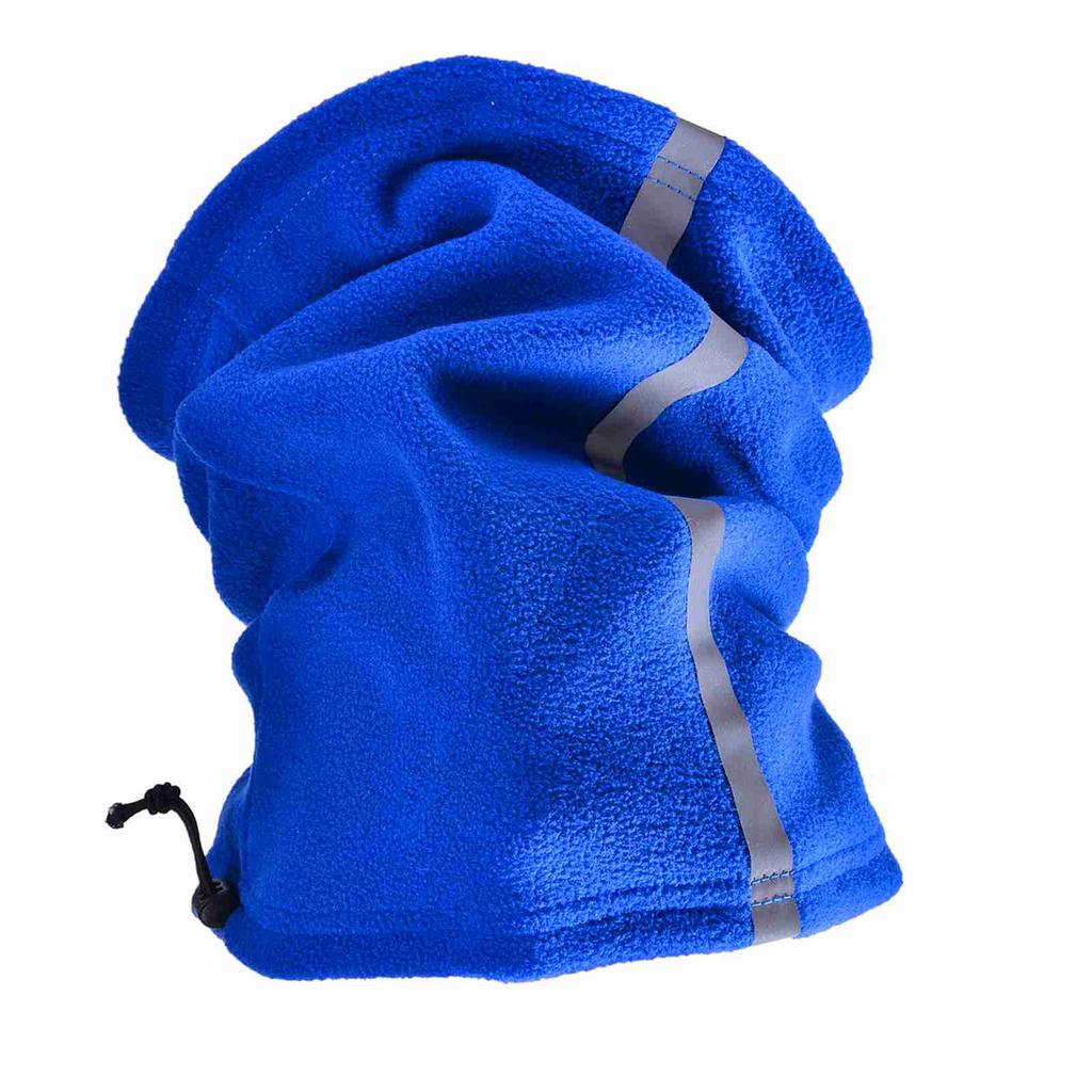 Fleece Neck Warmer Winter Fleece Neck Warmer Reflective Neck Gaiter Skiing Windproof Ski Neck Gaiter
