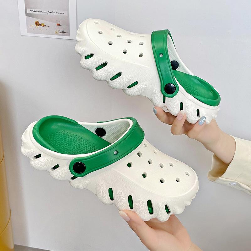 Сандалии-сабо унисекс из дышащего материала EVA Garden Clog - нескользящие пляжные тапочки 30/31
