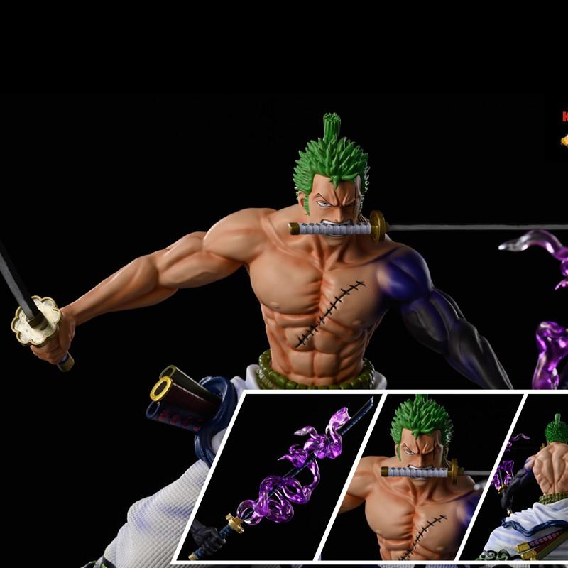 Nová 20cm Anime Figúrka One Piece GK Roronoa Zoro Akčná Figúrka PVC Zberateľský Kreslený Model Bábika Darček Hračky Dekorácia