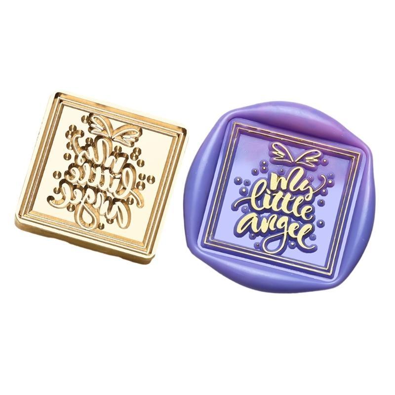  Scrapbooking Theme Wax Seal Stamp Head for Sealing Wedding Invitations Appreciation Card Envelope Party Invitation