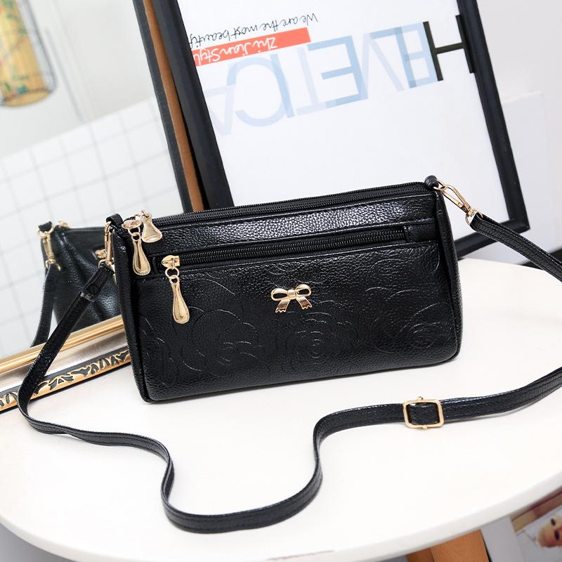 Bag women's new printed messenger bag women's shoulder medium women's bag a retro style