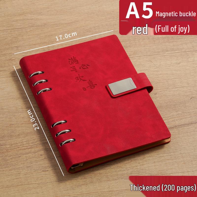 Hochwertiger A5/B5 Notizblock für Business, Meetings & Tägliches Tagebuch