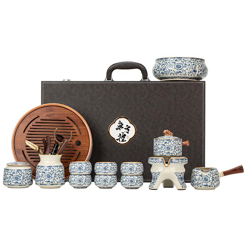 Ru Kiln Ceramic Chinese Tea Set