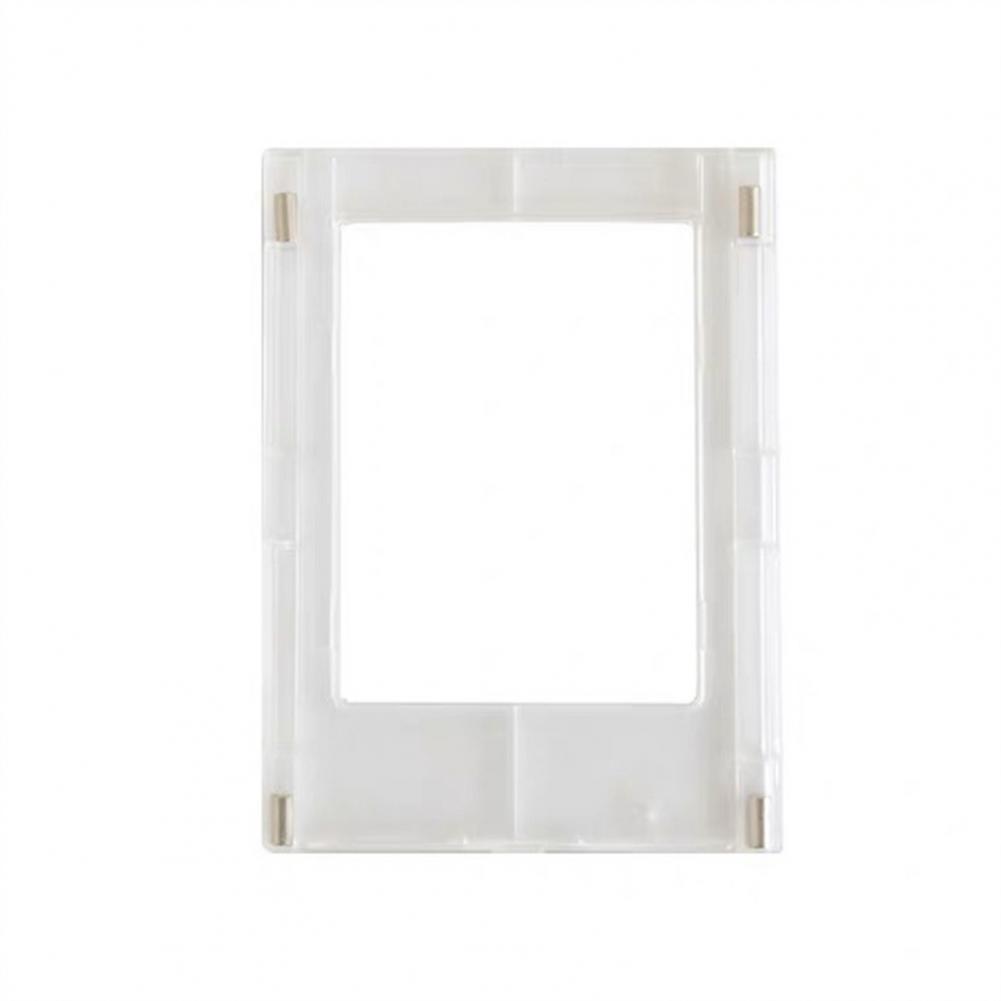 3 Inch Acrylic Picture Frame Magnetic Photo Display Stand Transparent Film Camera Photo Holder Desktop Polaroid Photo Frame