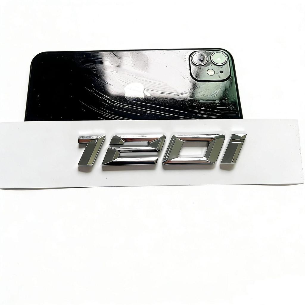 Applicable for New BMW 116i, 118i, 120i, 125i, and 135i Models: Car Emblem, Word Emblem, Tail Emblem.