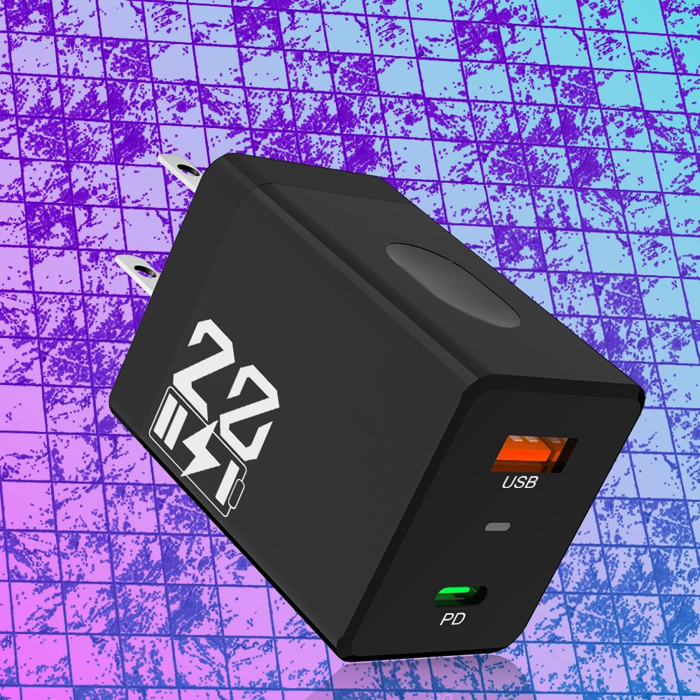 

2.4A USB зарядное устройство Quick Charge 3.0 QC3.0 PD Type C быстрая зарядка телефона зарядное устройство адаптер для iPhone 15 Pro 14 Samsung Xiaomi POCO Black US