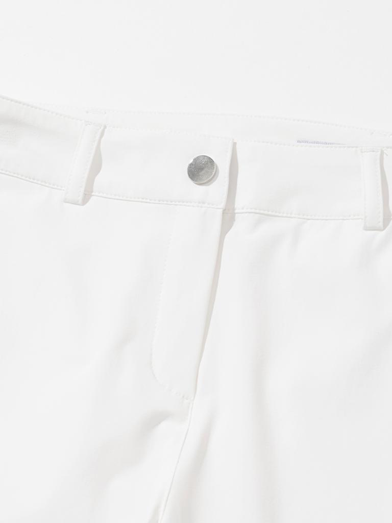 20TH HOLE Women'S Basic Long Pants (Summer) [White]