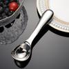 Easy to Use Steel Dessert Spoon Steel Scoops Practical Ice Cream Spoon Convenient Ice Hockey Making Tool