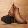 Size 7~13 Men Chelsea Boots  Ankle Boots soft leather Men Boots