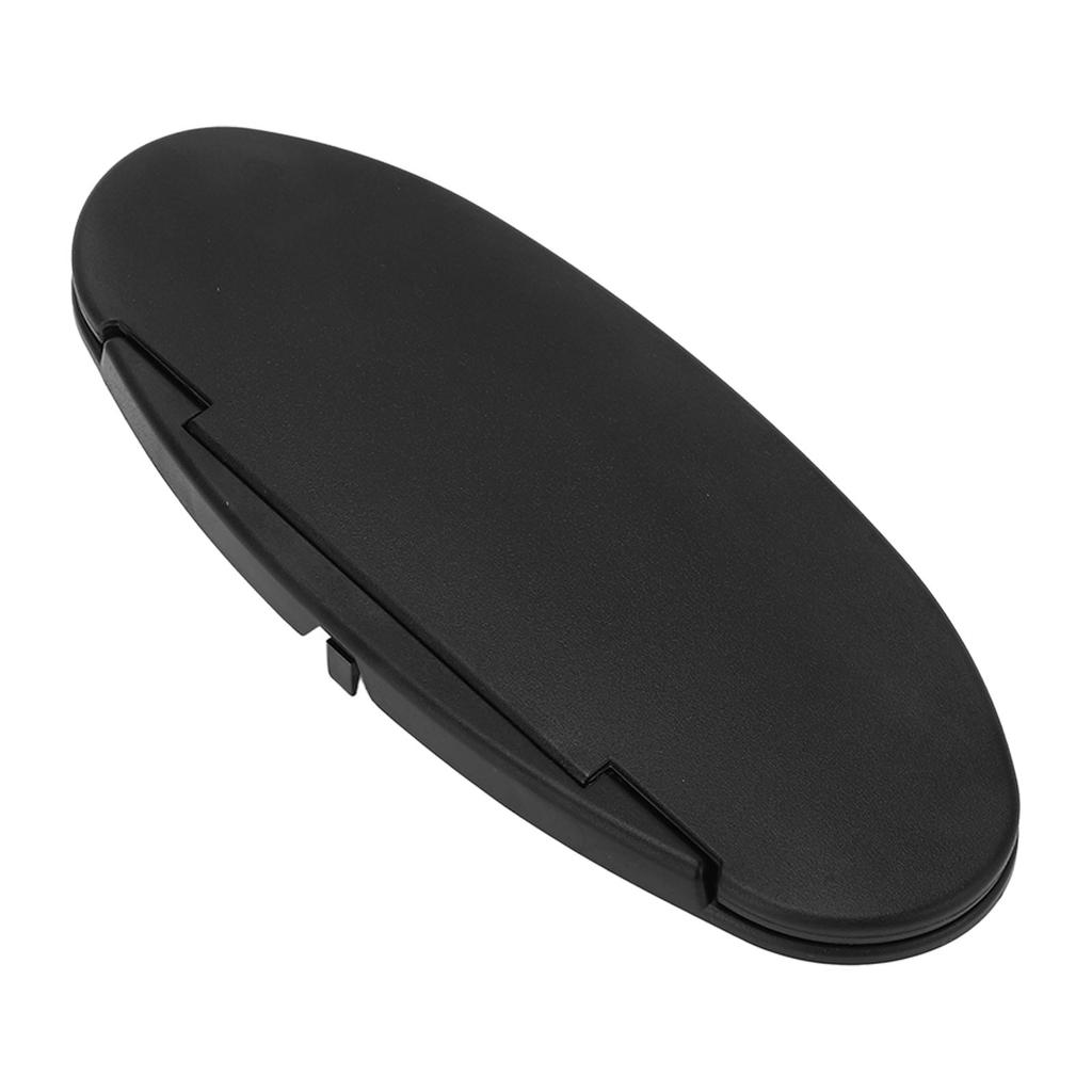 Front Sun Visor with Vanity Mirror Anti Glare Sun Proof Safe Driving Replacement For R55 R56 R60 2007‑2014 Black