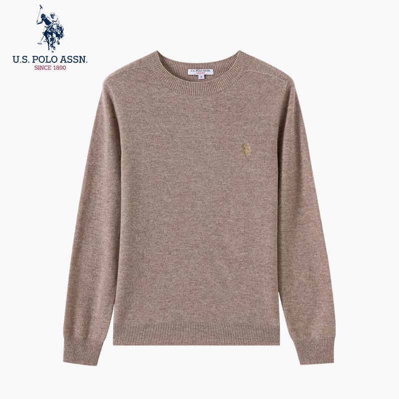 U.S. POLO ASSN. Women s Round Neck Wool Blend Sweater S