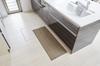Wipeable Kitchen R(R) +it+id Textile-Style Mat, Brown, 120cm, 45x120x0.3cm, Water-Resistant, Non-Slip, TK-001-AA