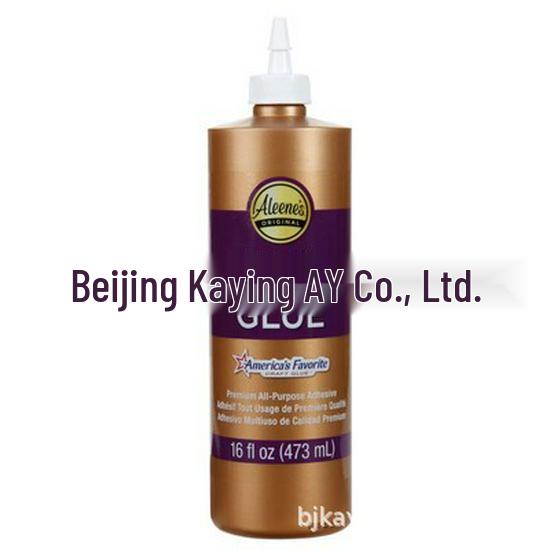Aleene s Original Tacky Glue: Multi-Purpose Gold Bottle with Purple Label for Crafting and Slime.