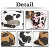 Hat Cap Cow Pattern Cool Sports Casual Animal Men Women CZ506 [White Fang] (Coffee)