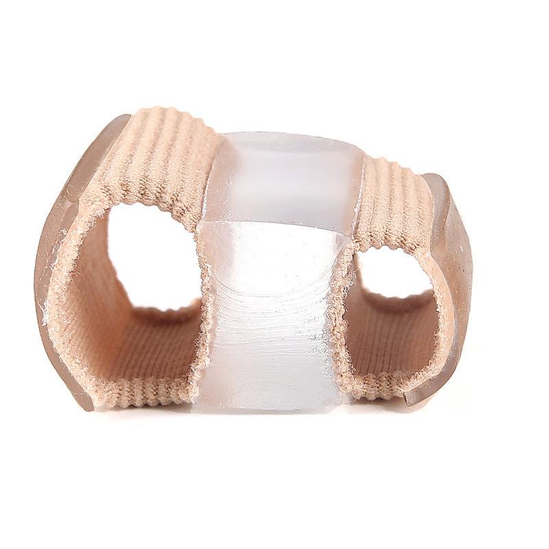 Double-Hole Toe Separator & Bunion Corrector Set | Soft Anti-Abrasion Toe Caps