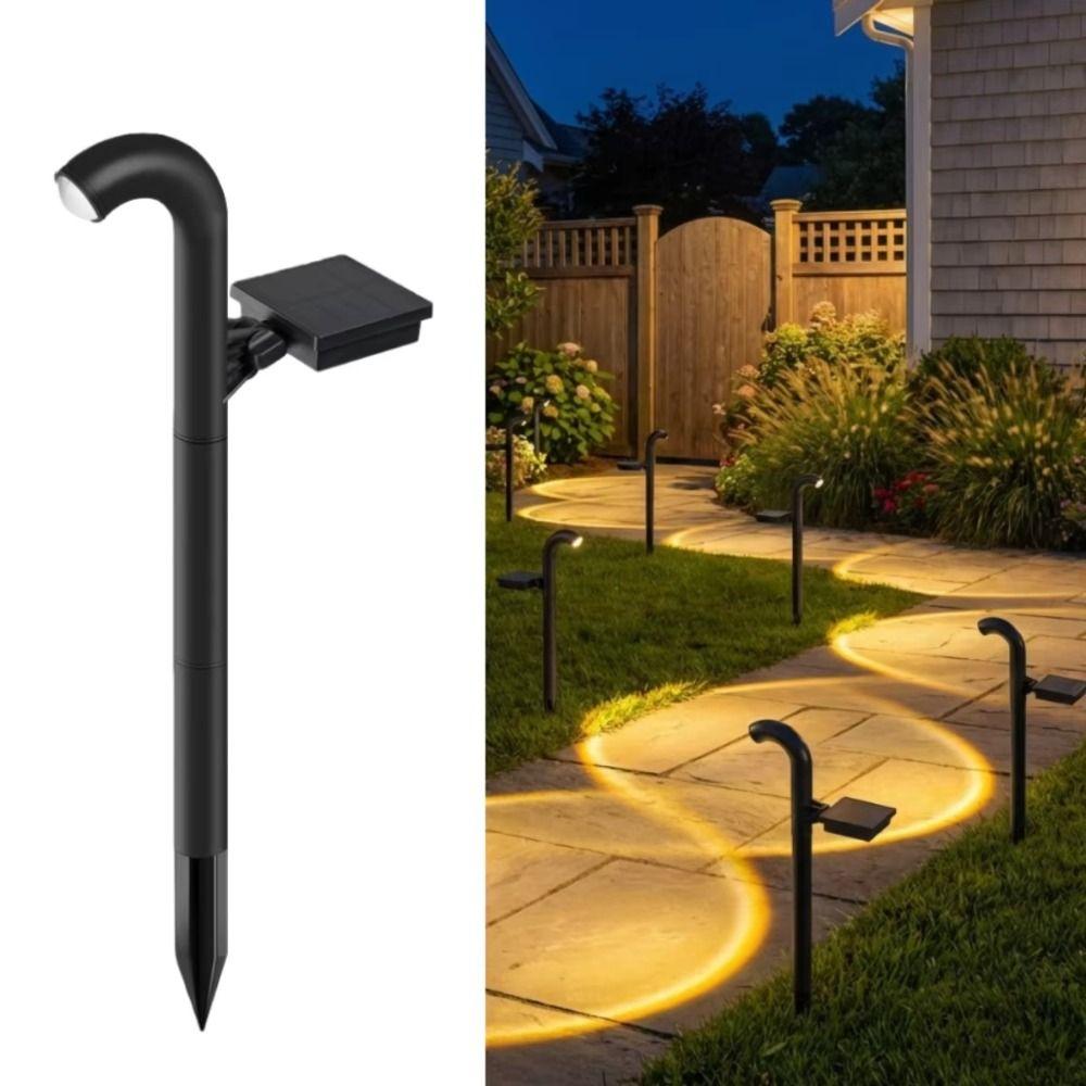 Warm White Light Solar Pathway Lights Waterproof Solar Power Solar LED Light  Lawn Decoration