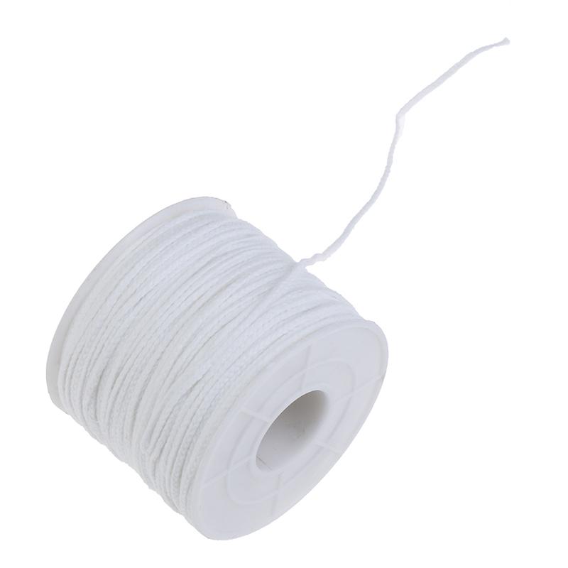 61M împletitură de bumbac Lumânare Fitil Miez Spool Non-fum Diy Lămpi cu ulei