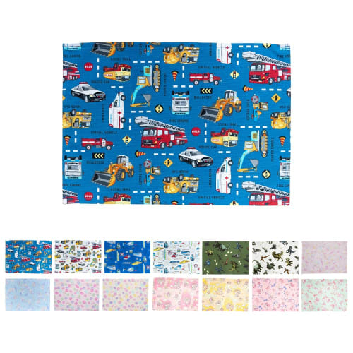 Arcobaleno Kids Placemat (25cm X 35cm) for Boys and Girls, Perfect for Preschool, Kindergarten, and Elementary School Entrance Ceremonies. Stylish, Ma