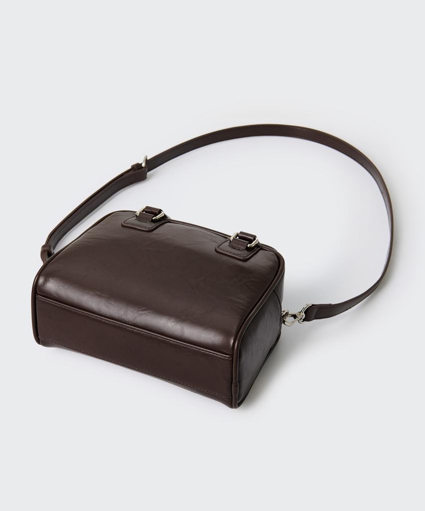 Musinsa Standard Woman Mini Bowling Bag [Brown]