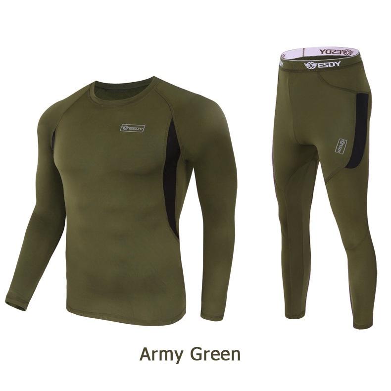 Men's Outdoor Tactical Winter Warm Sport Fleece Underwear Thermal Under Clothes Men's Outdoor Tactical Winter Warm Sport Fleece Underwear Thermal Under Clothes
