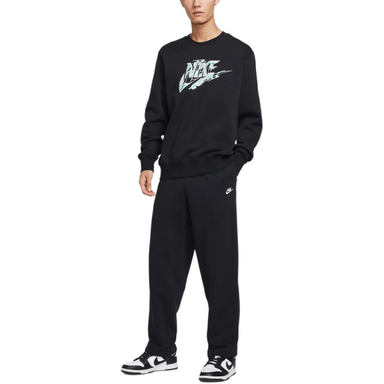 Nike Sportswear Club FW25 Fashion Comfortable Soft Fleece Crewneck Sweatshirt Men Sweatshirt HV1402-010