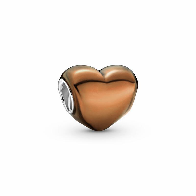 Miniso Multiple Colors Heart Charm Bead Charms Compatible With Authentic Snake copper Bracelets Necklaces Bead Charms Ideal For Diy Jewellery Women Gi