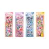 10 pcs Retro Waterproof Flower Stickers, Long Decorative Decals, Artistic Journaling Supplies