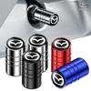 4Pcs Aluminum Alloy Car Tire Valve Stem Air Caps Anti-theft Airtight Cover For Mazda 2 3 6 ATENZA 3 5 CR CW 6 II GH CX-7 ER MX-5