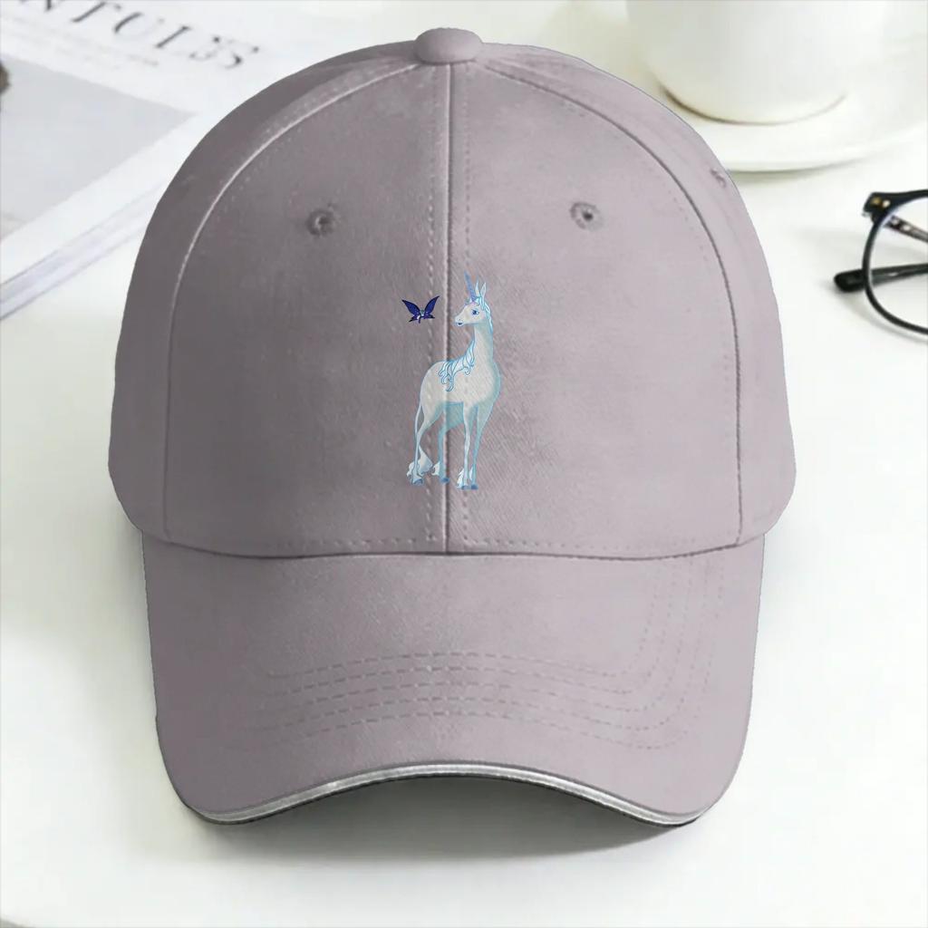 The Last Unicorn Sun Baseball Cap Save Unicorn Summer Yk Retro Trucker Hat For Unisex Adult Hiking Fishing Baseball Caps