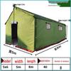 JINGGENG Heavy-Duty Winter Warm Canvas Tent