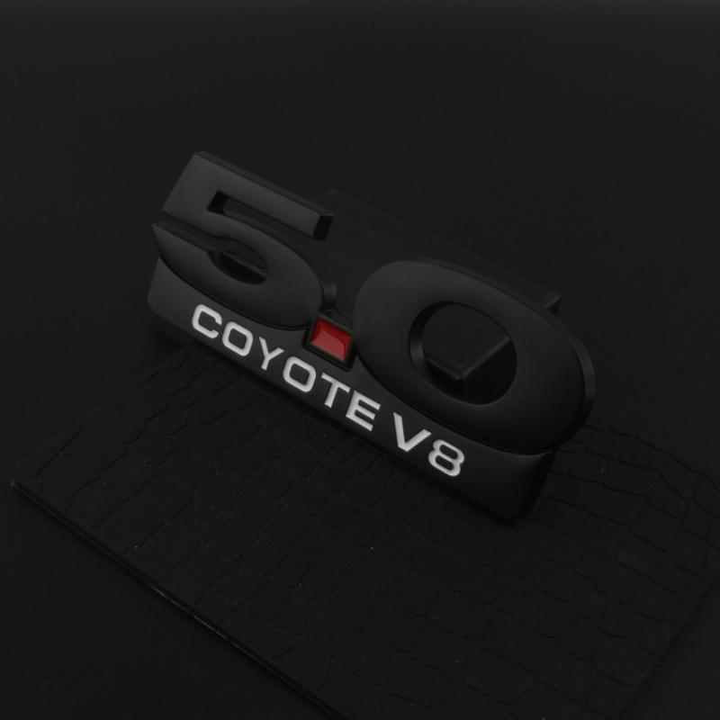 Applicable To GT Car Logo, Tail Label, Metal 5.0 Displacement Standard, Commemorative Edition, Side Label, Leaf Plate Label, Upgrade Label