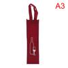 Creative Packaging Bags Paper Gift Box With String For Red Wine Bottle