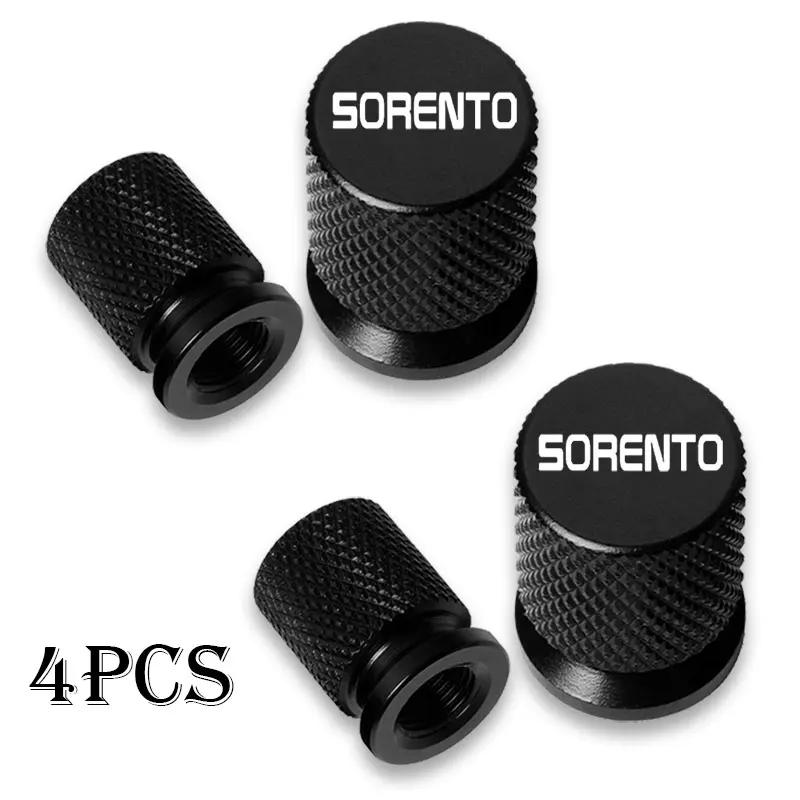 4 Stück Auto Rad Reifen Ventilkappen Reifenventilschaft Abdeckungen Staubdicht Wasserdicht Für KIA Sorento Autozubehör gbnkr30