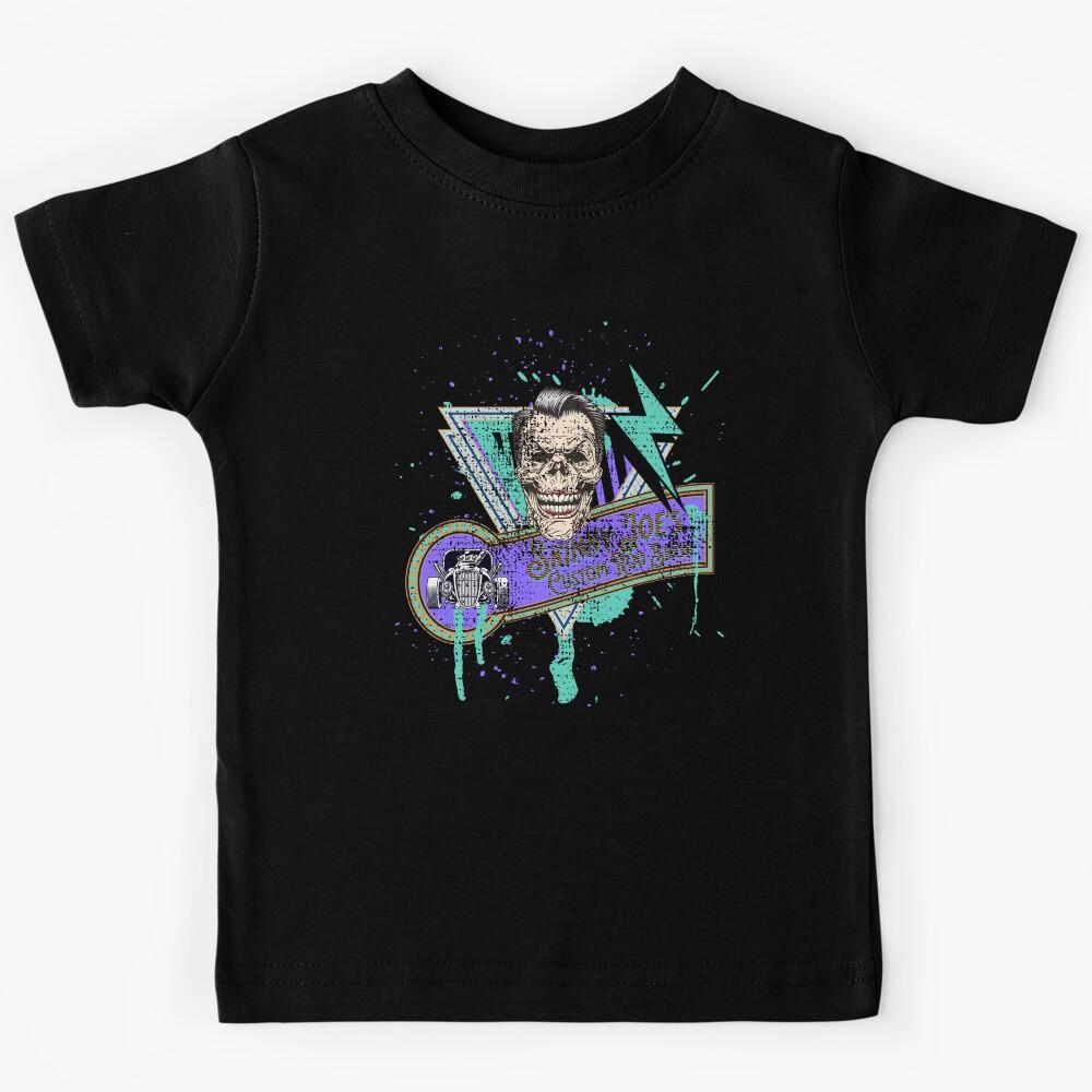 Custom Rod Shop Skinny Joes Hot Rods Vintage Edition Kids T-Shirt 110