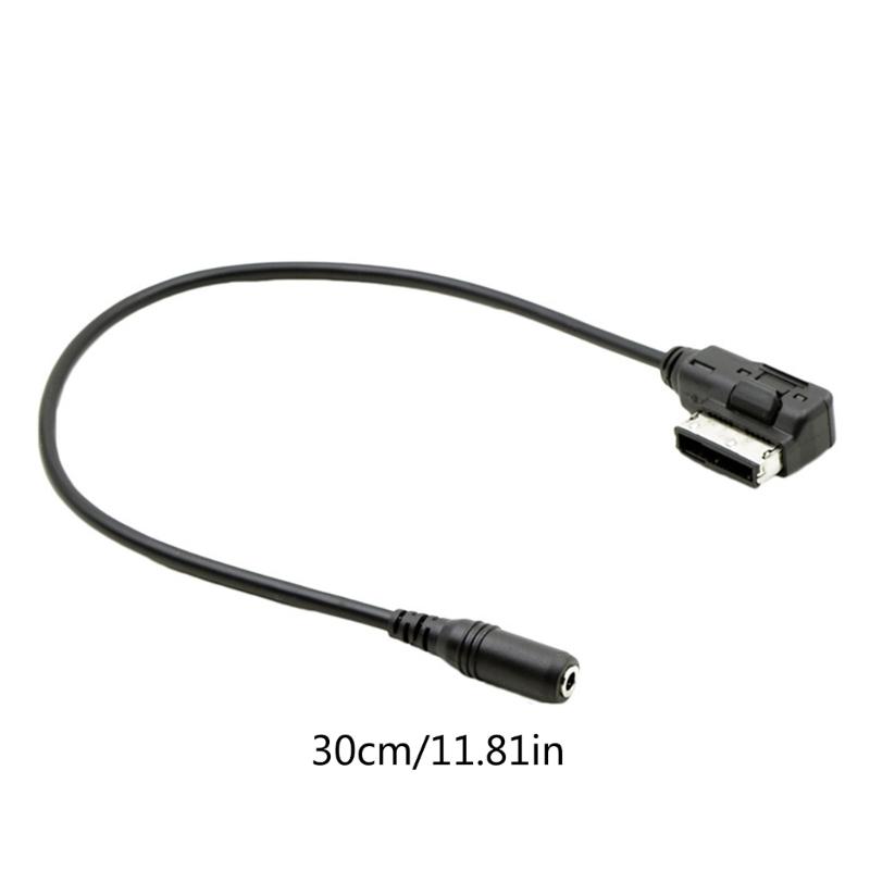 Car Radio AMI To AUX Cable 3.5MM MP3 Adapter For W212 S212 W218 C300 A207 W207 W204 W221 Automotive Stereo Cable
