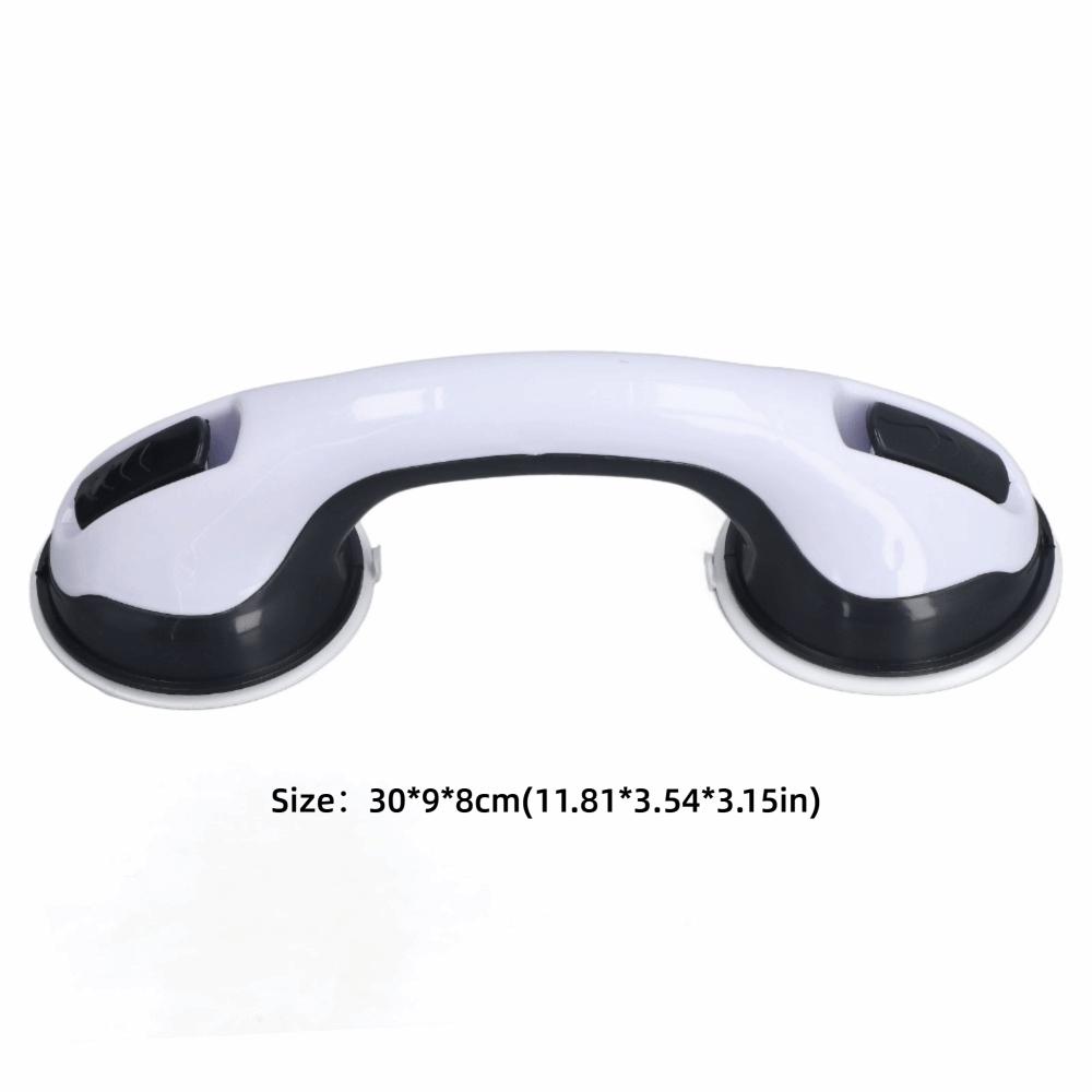 2pcs Security Shower Grab Bar Double Lock Shower Support Bar 2 Pack Shower Handle Seniors