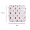 Women Portable Sanitary Napkin Tampon Storage Bag Cotton Travel Makeup Storage Bag Literary Zipper Coin Purse Sundries Storage
