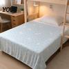 Playful Design Blanket Polka Dots Nap Blanket, Double-Sided Flannel Lightweight And Breathable Air Conditioner for Office Dorm Home, Soft Cozy