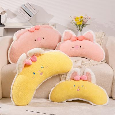 Animal Pig Throw Pillow Plush Toy Doll Rabbit Doll Home Sofa Pillow Girl Doll