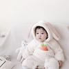 Cold Hooded Fluffy Winter Rabbit Baby Baby Shower Girl 100th Day Present [Famuka] Coveralls, Weather, Rompers, Jumpsuits, Costumes, Costumes, Clothes,