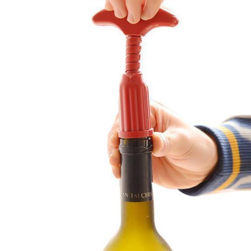 Multi Functional Wine Opener and Wine Opener Plastic Red Wine Bottle Opener Enlarge and Thicken The Portable Bottle Opener